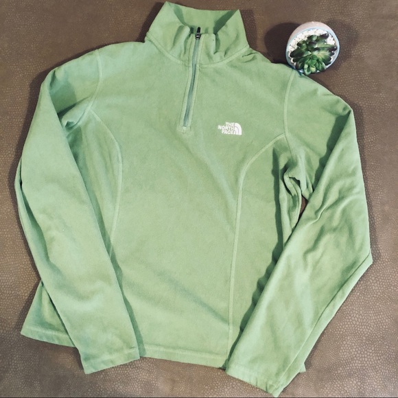 The North Face Tops - 💚THE NORTH FACE💚 Olive Fleece Pullover